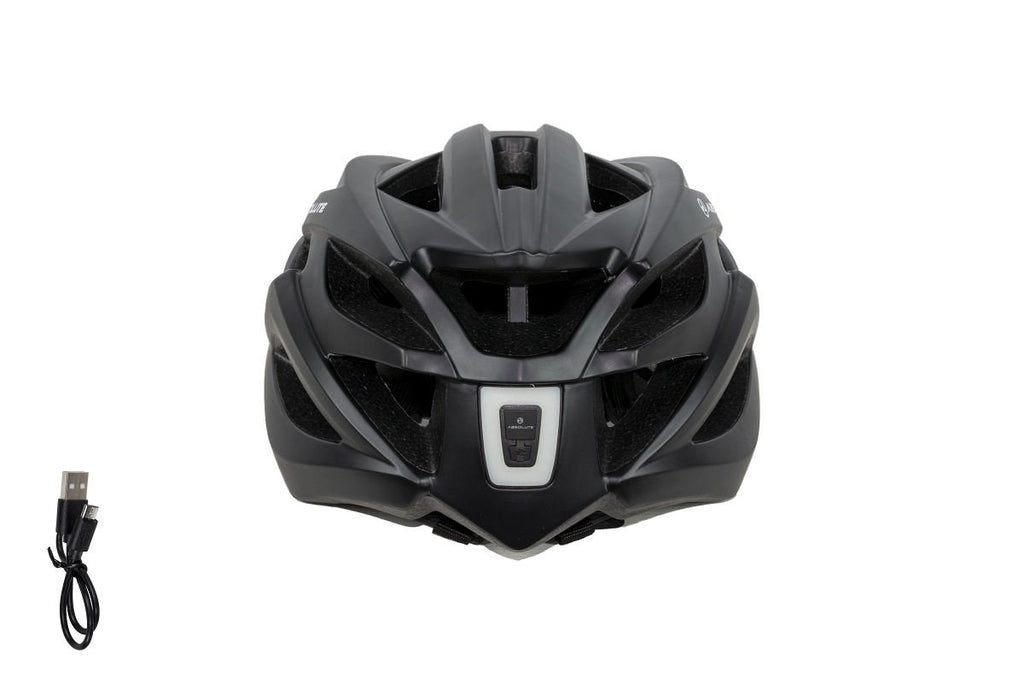 CAPACETE ABSOLUTE WILD FLASH MTB C/ PISCA LED