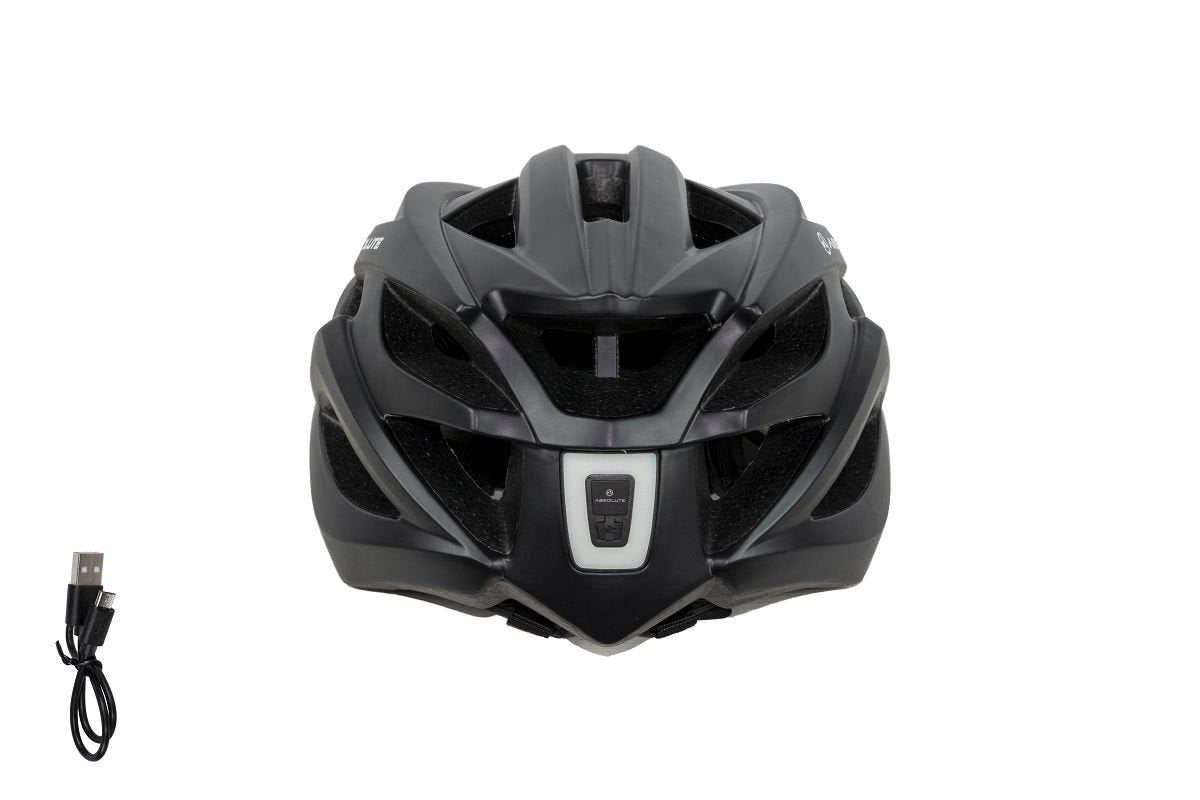 CAPACETE ABSOLUTE WILD FLASH MTB C/ PISCA LED