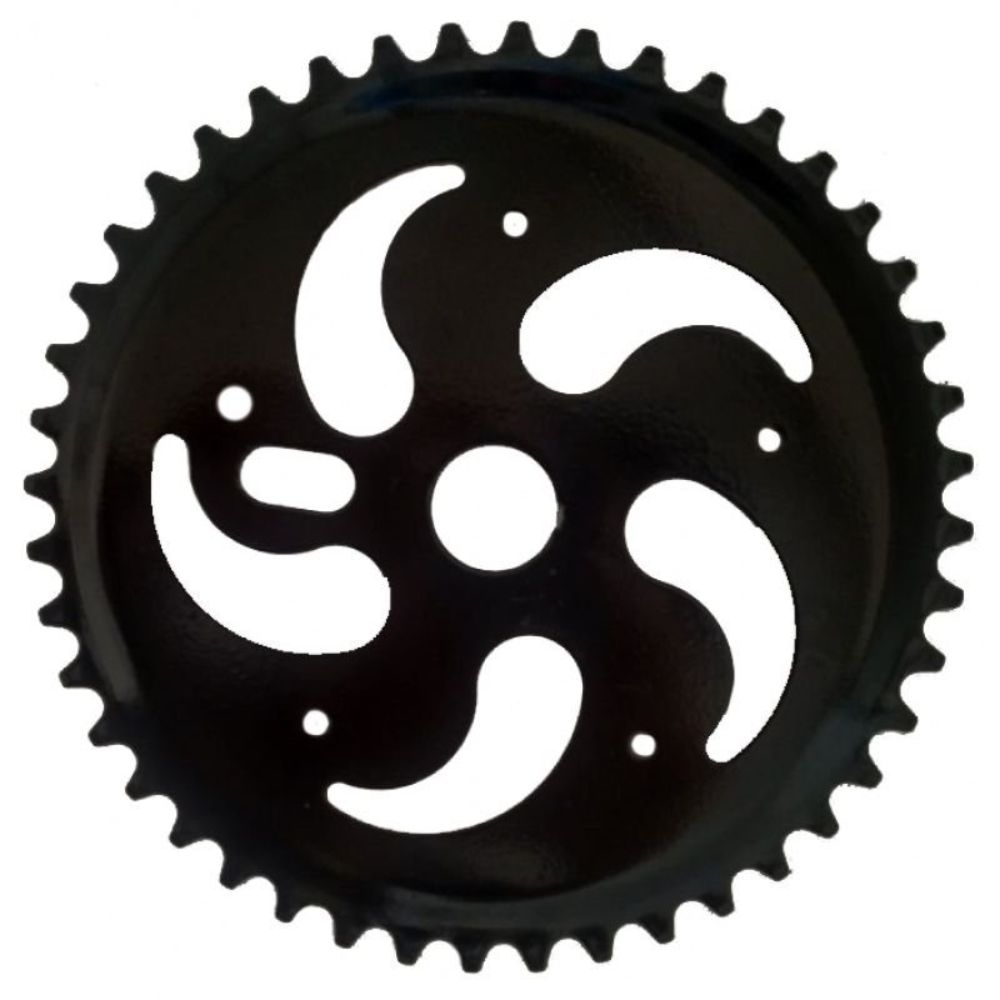 COROA 44D AÇO MODELO GOTA - PRETO