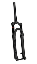 SUSPENSÃO VIBER SPIDER ARO 29 TUBO TAPERED EIXO 15X100 PRETA FOSCA COM ADESIVO PRETO BRILHANTE REFLETIVO - OUTLET
