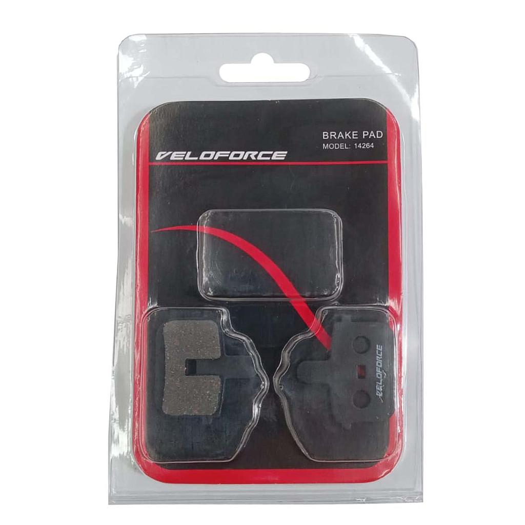 PASTILHA DE FREIO A DISCO  SEMI METÁLICA VELOFORCE PARA FREIOS GTS / ABSOLUTE