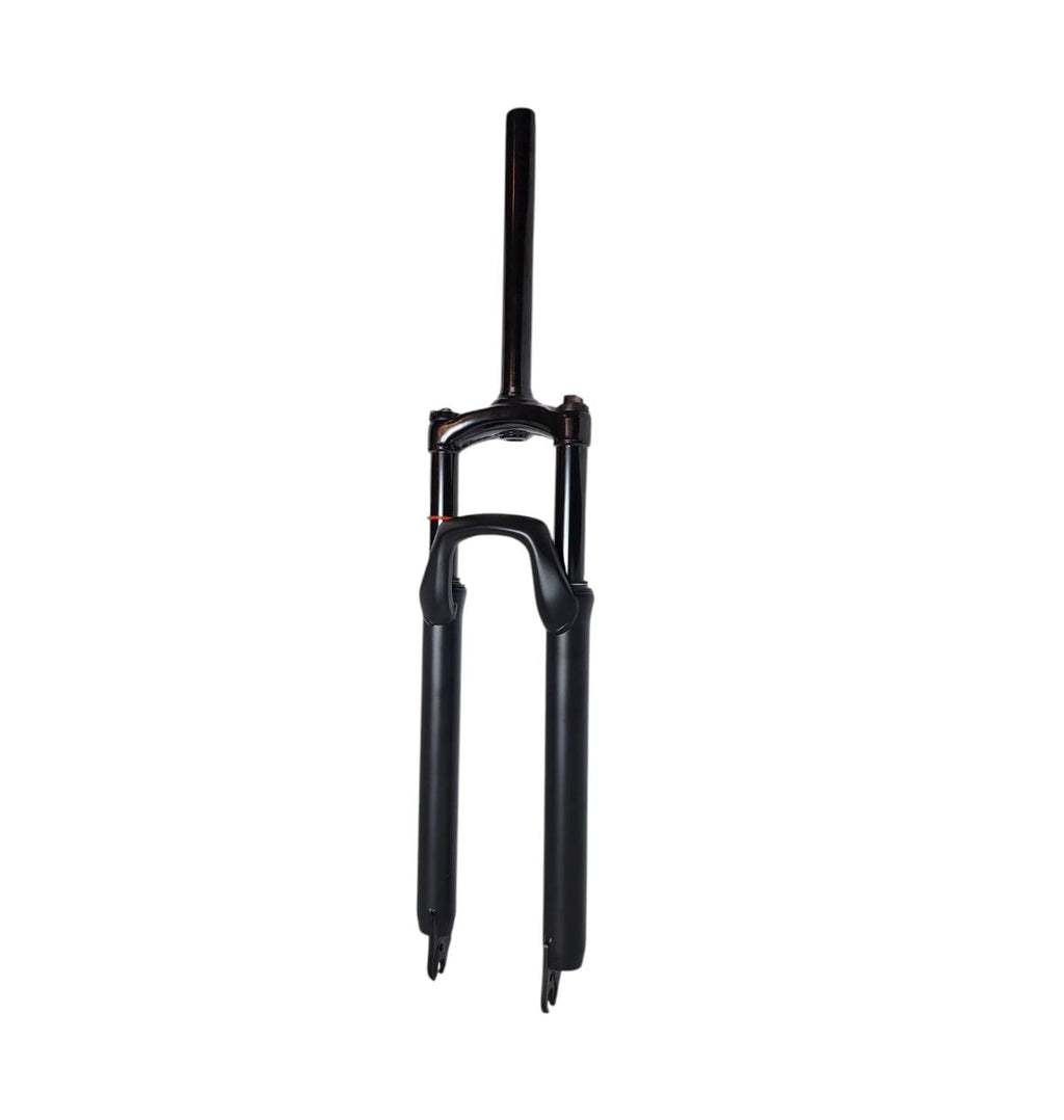 GARFO SUSPENSÃO ARO 29 AÇO AHEADSET COM TRAVA 100MM PRETO