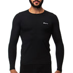 CAMISA SEGUNDA PELE Z-NINE MANGA LONGA - PRETO - M