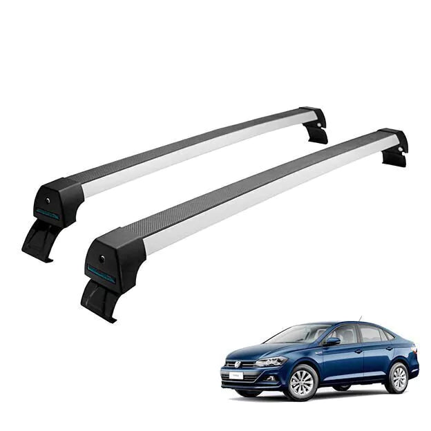 RACK LONG LIFE SPORT ALUM. P/ WOLKSVAGEN POLO A PARTIR 2018 (AVP) - PRATA