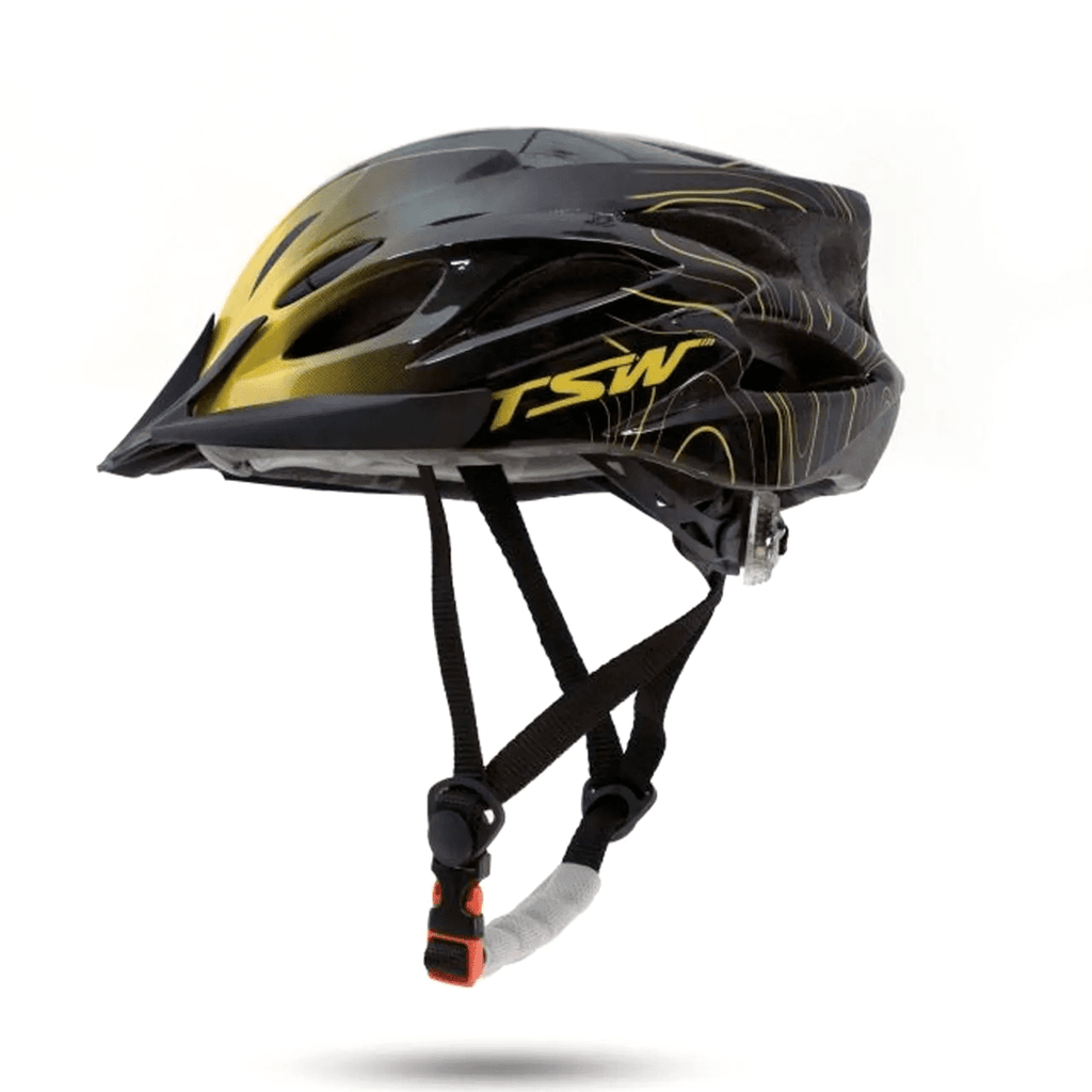 Capacete Tsw Mtb Raptor 3 C/ Led