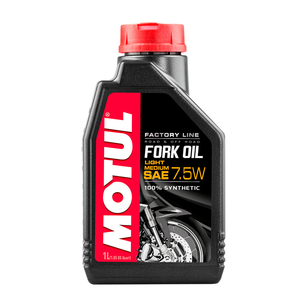 OLEO LUBRIFICANTE MOTUL FACTORY LINE LIGTH/MEDIUM 7.5W PARA SUSPENSÃO