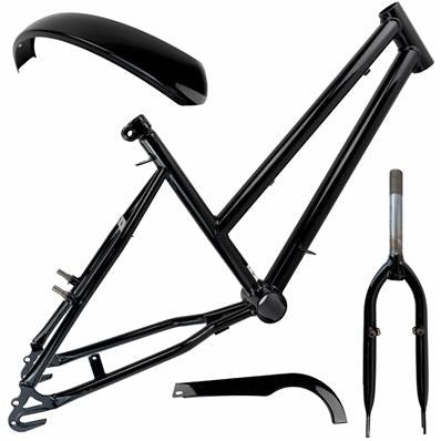 QUADRO/GARFO 20 ACO SAMY HORIZON PRETO