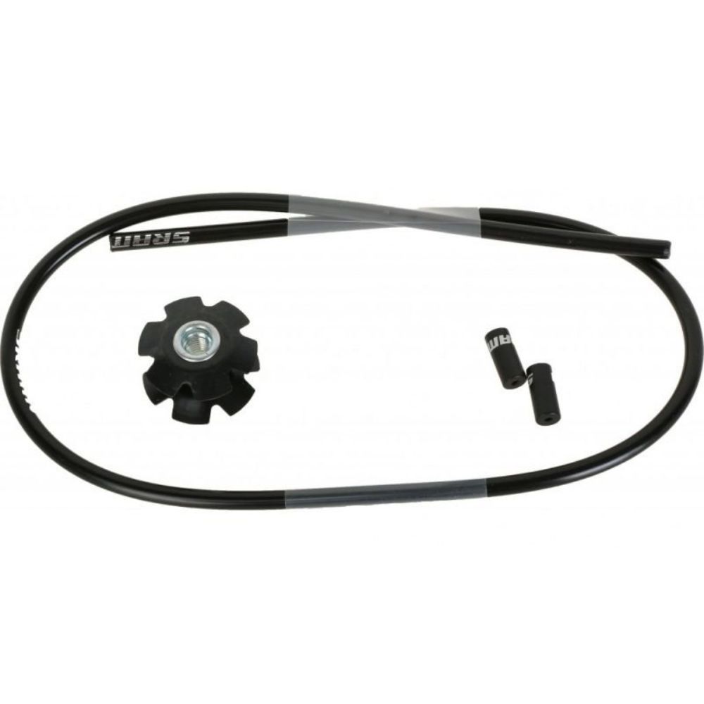 SUSPENSÃO DE BICICLETA 29 AHEAD ROCK SHOX RECON AIR 100MM TRAVA - PRETO - AHEAD SET