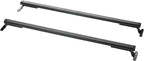 RACK DE TETO LONG LIFE AÇO P/ FURGÕES E VANS FURA TETO - BARRA 1200 MM / JAC T8 (VAN1.2) - PRETO