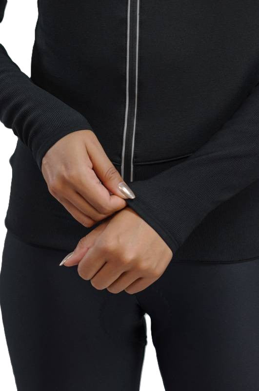JAQUETA PELUCIADA FREE FORCE FEMININA CLASSIC PRETO - G