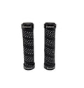 MANOPLA MTB EM EVA COM TRAVA 130MM ELLEVEN PRETO/BRANCO