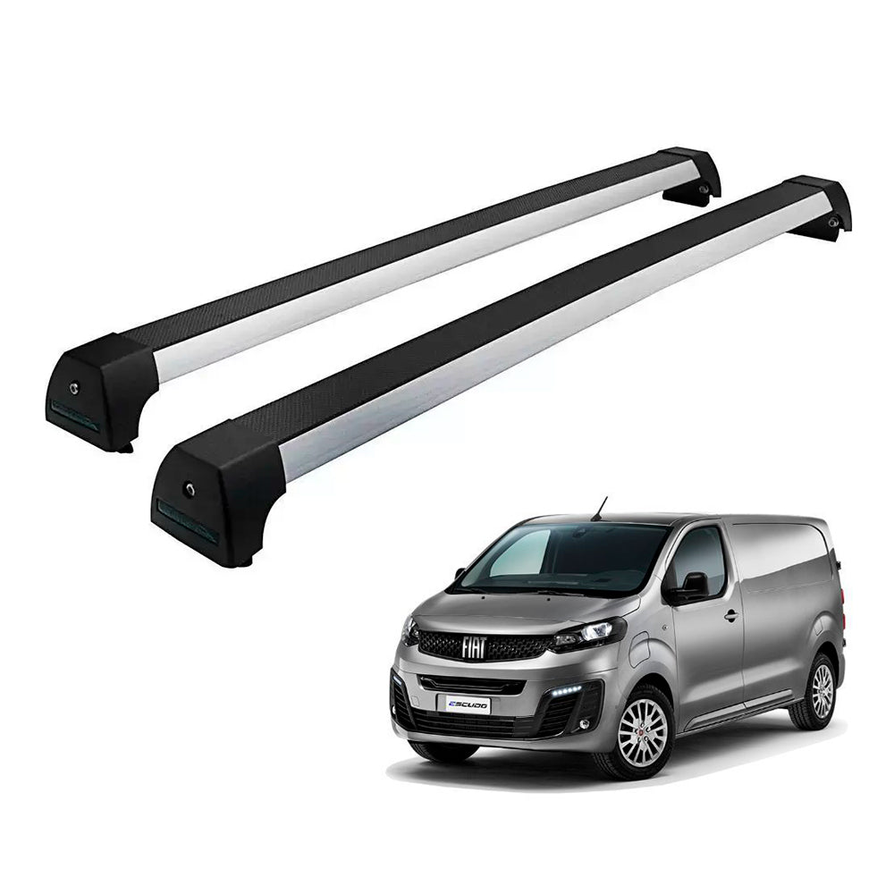 RACK LONG LIFE SPORT ALUM. PRATA P/ FIAT SCUDO (AEXP) - PRATA