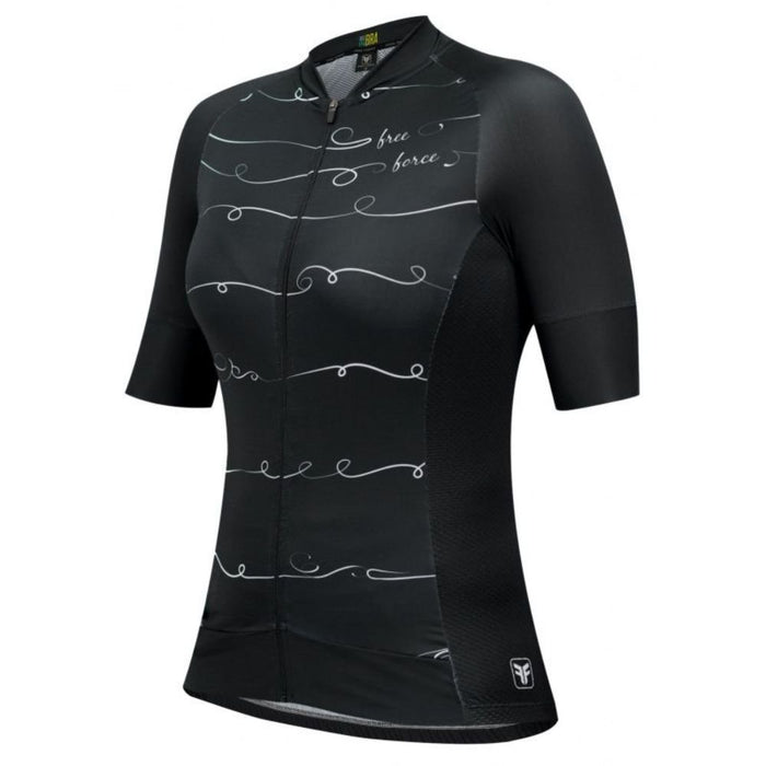 CAMISA CICLISMO FREE FORCE NANKIN TRAINING FEMININA - PRETO / GG