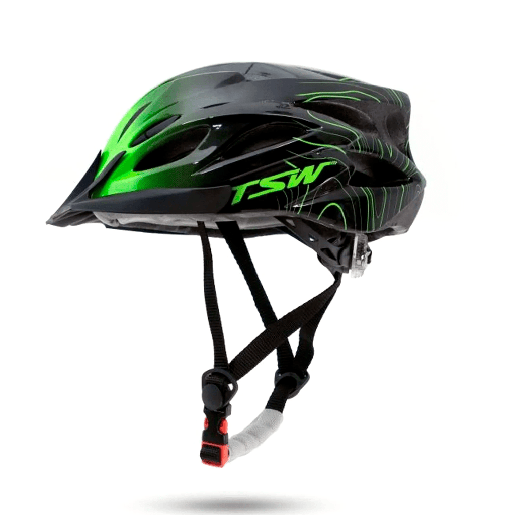 CAPACETE TSW MTB RAPTOR 3 C/ LED