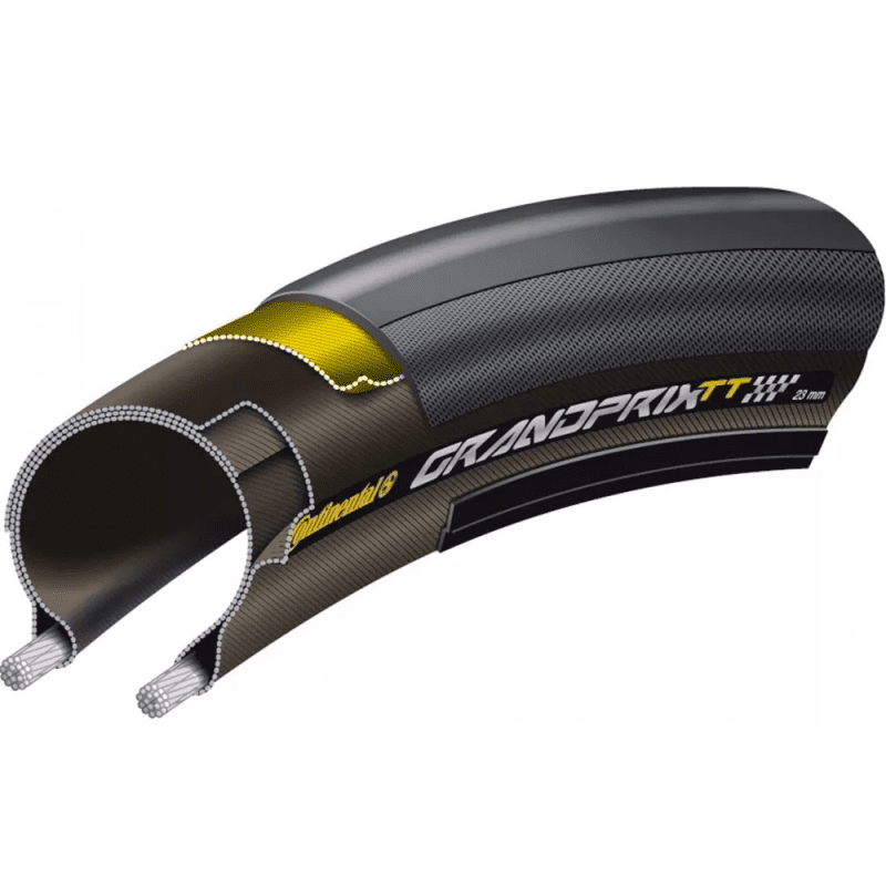 PNEU 700X23 CONTINENTAL GRAND PRIX TT VECTRAN B. BLACKCHILI