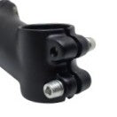 SUPORTE GUIDÃO MTB ALUMINIO 60MMX31.8MM PRETO