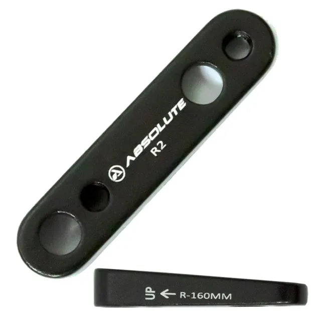 ADAPTADOR P/ FREIO À DISCO FLAT MONT ABSOLUTE TRASEIRO 160MM - PRETO