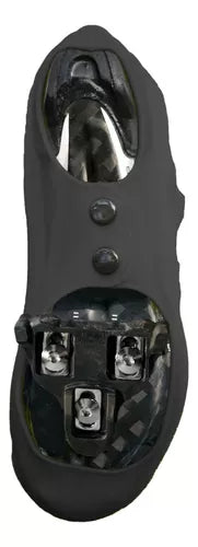 BOTINHA CAPA DE SAPATILHA EMBORRACHADA IMPERMEÁVEL VELOTOZE PRETO - M