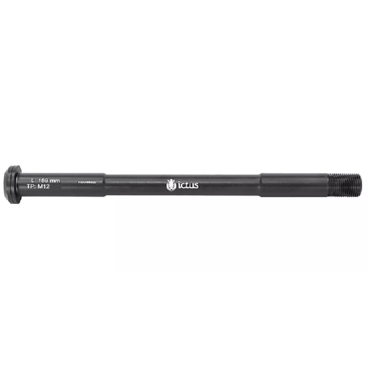 EIXO PASSANTE ICTUS 12MM TRASEIRO C/ ARRUELA (L:169MM TP: M12x1,50MM) - PRETO