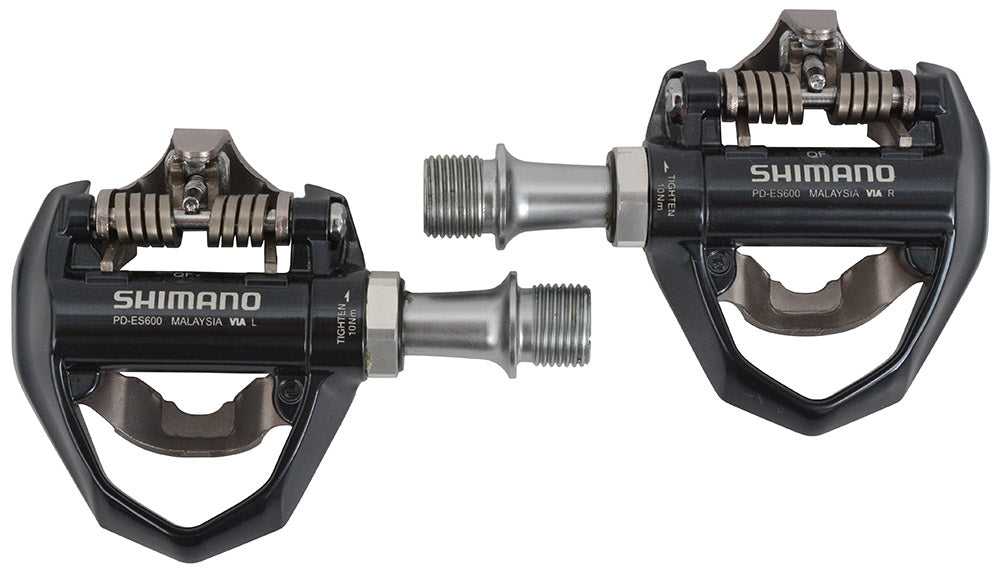 Pedal 9/16 Clip Plataforma Shimano Es600 Gravel/Mtb - Preto