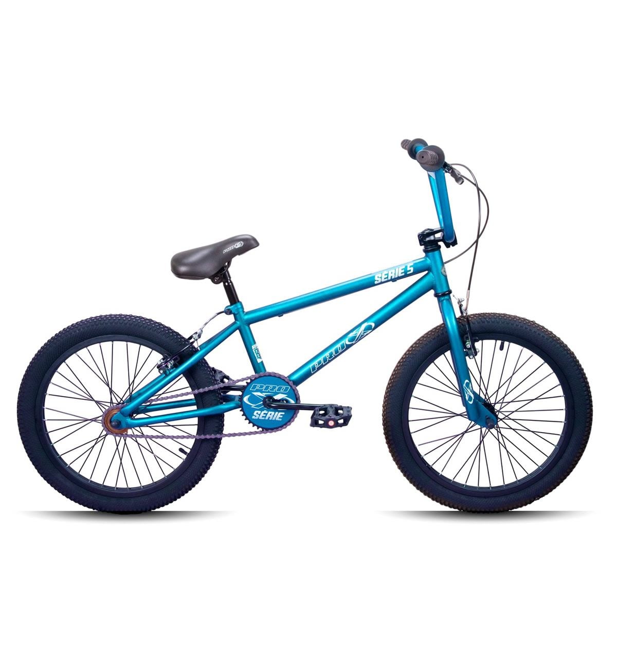 BICICLETA ARO 20 PRO-X BMX SERIE 5 AZUL ACETINADO