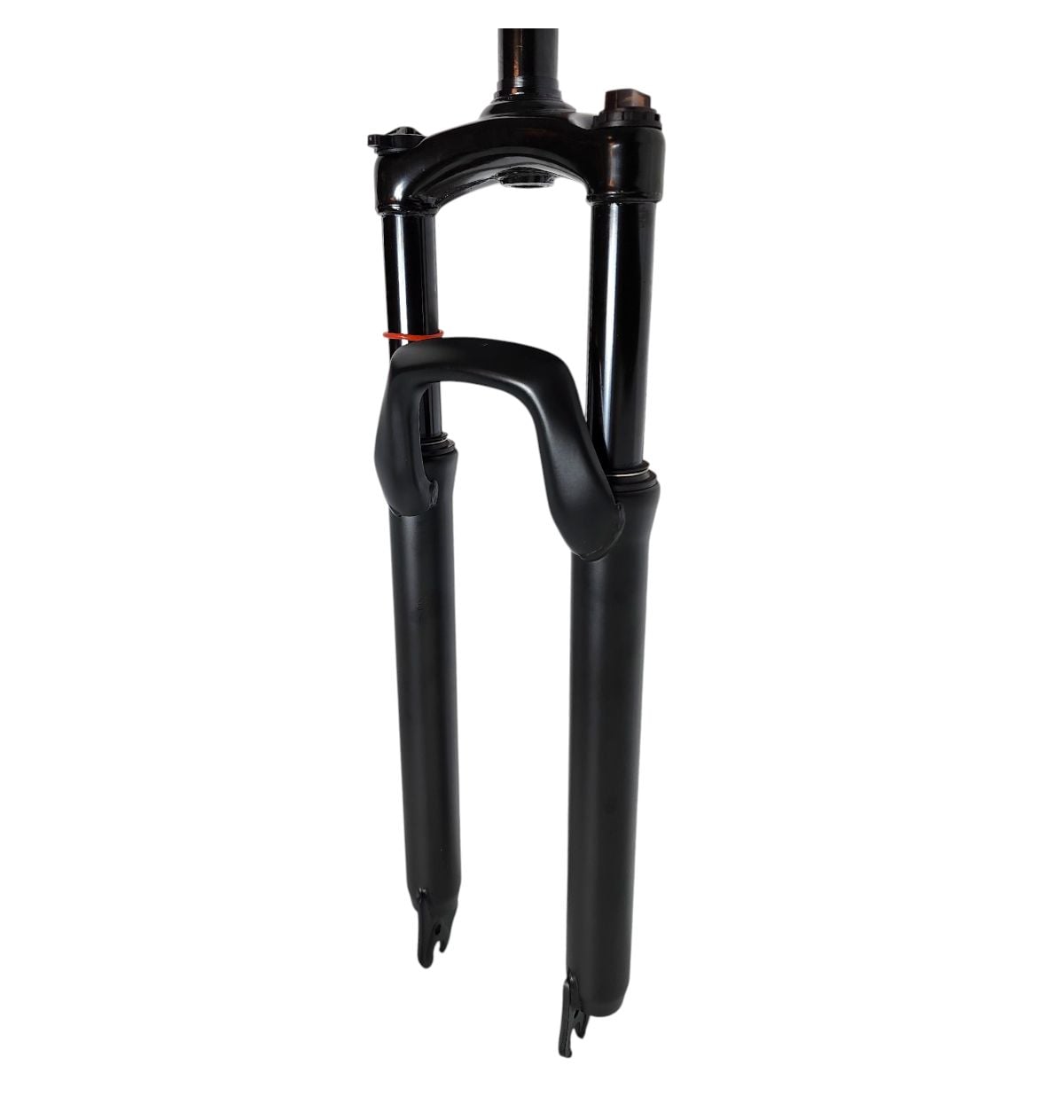 GARFO SUSPENSÃO ARO 29 AÇO AHEADSET COM TRAVA 100MM PRETO