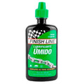 OLEO LUBRIFICANTE FINISH LINE WET P/ CORRENTE (120ML) ÚMIDO - VERDE