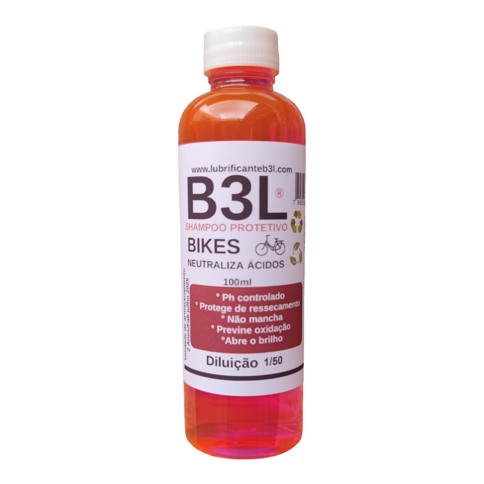Shampoo B3l Protetivo Super Concentrado 1/30 100ml