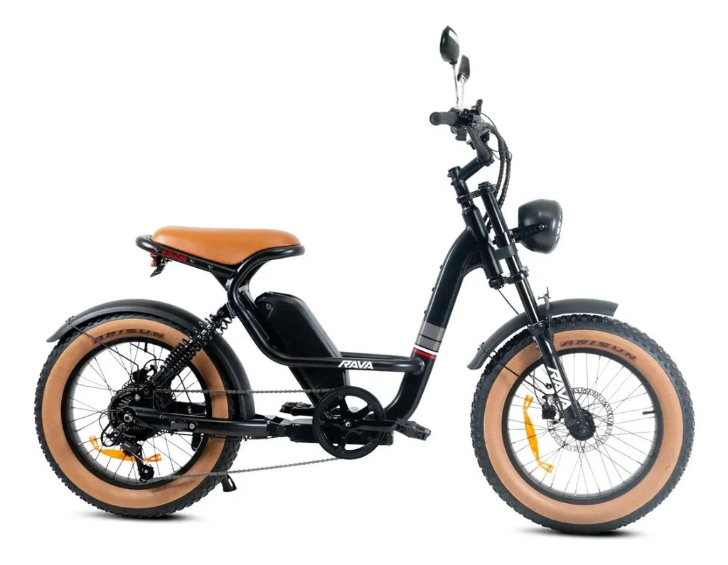 BICICLETA ELÉTRICA RAVA E-PULSE ALLOY 48V ARO 20 750W