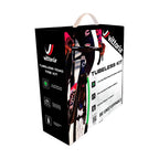 KIT AIR LINER + VALVULAS + SELANTE + ALICATE PARA INSTALAÇÃO TUBELESS VITTORIA TUBELESS P/ GRAVEL ROAD - VERDE