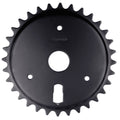 COROA 32D AÇO FECHADA 3 FUROS - PRETO