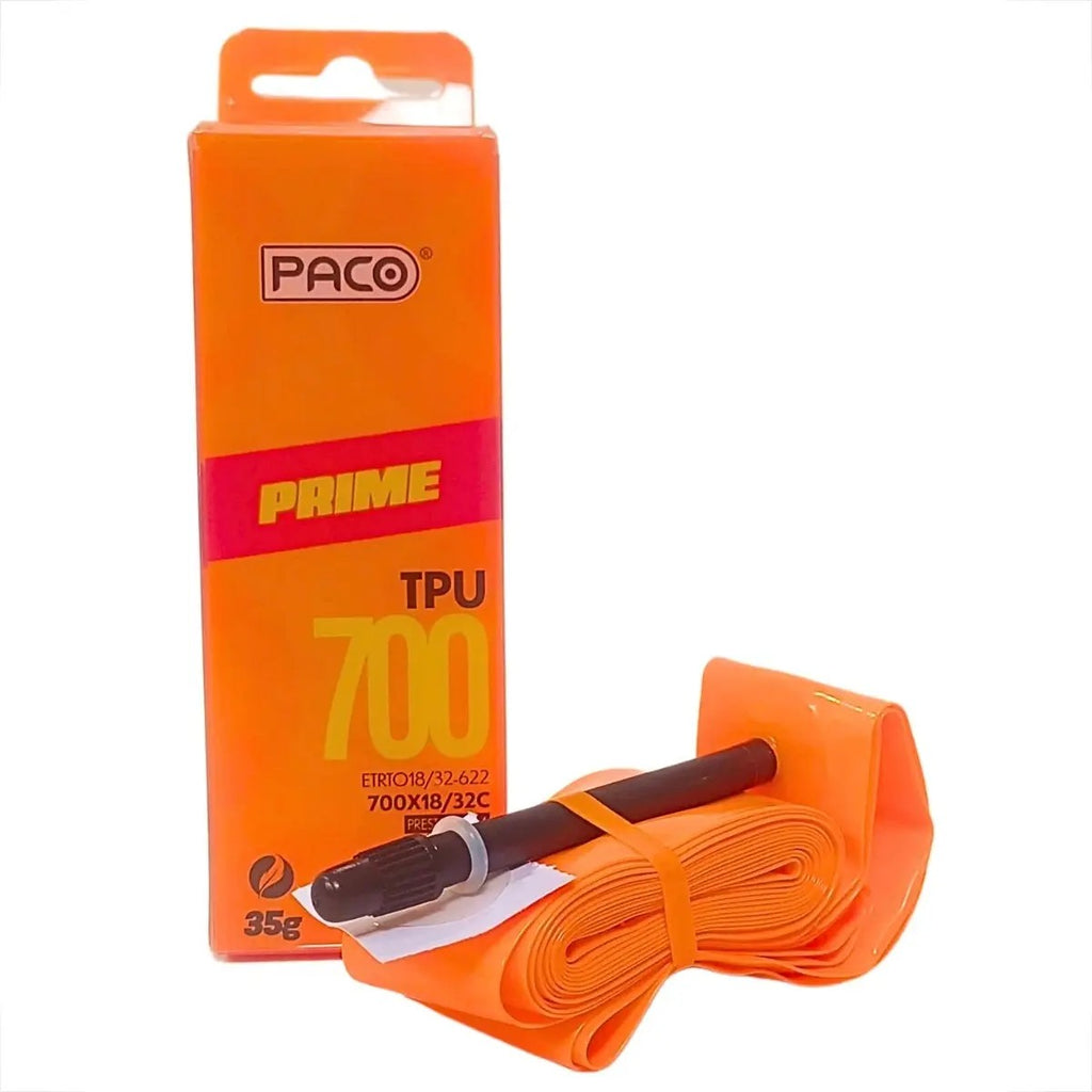 CÂMARA DE AR 700X25/28 SPEED TPU VÁLVULA PRESTA 65MM BICO FINO