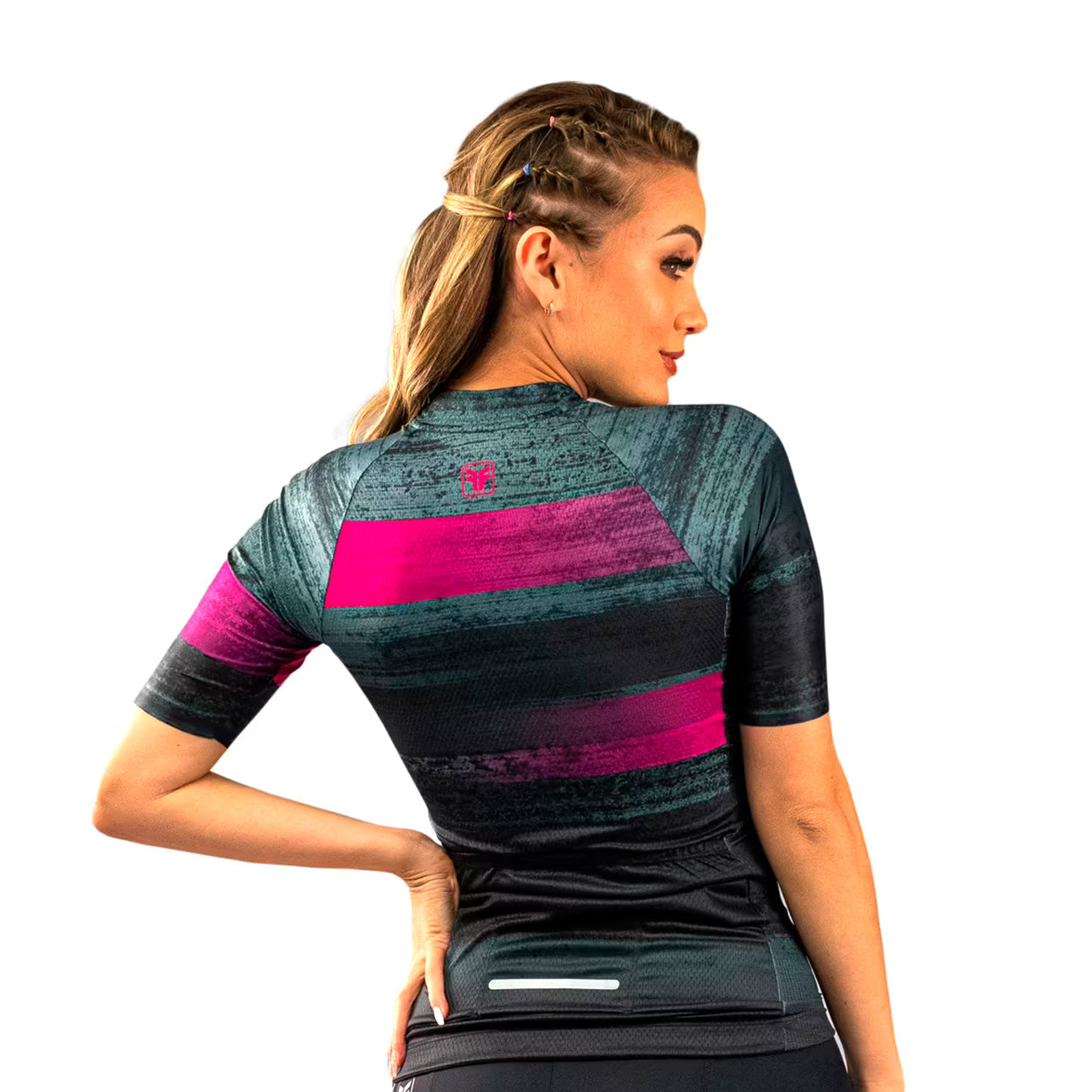 Camisa Ciclismo Free Force Feminina Basic Schocking