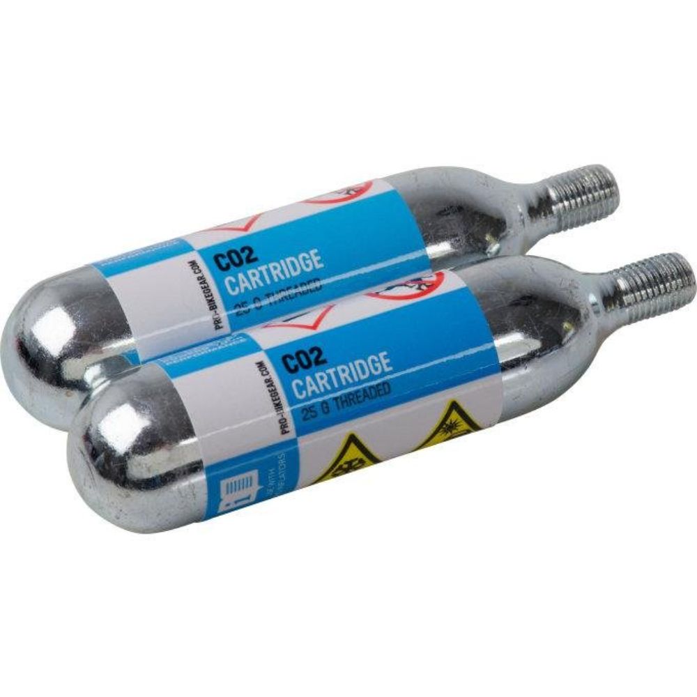 Refil Co2 Shimano Pro C/ Rosca 25g (caixa C/ 2 Unidades) (prpu0073) - Zincado