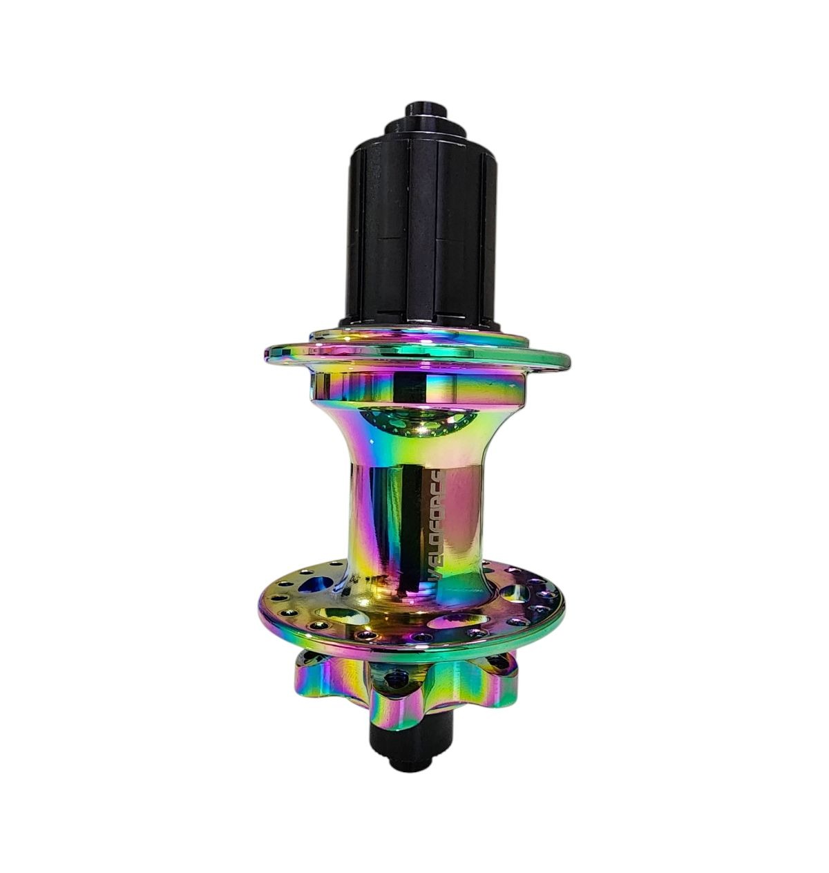 CUBO VELEFORCE DT/TS 36F ALUM CASSETE 6 ROLAMENTOS BARULHENTO- CAMALEÃO