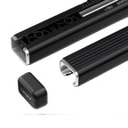 BARRA THULE SQUAREBAR EVO 118CM (7122) 2 UNIDADES - 118cm  Jeep Compass – Modelos de 2017 a 2025. Volvo XC60 – Modelos d