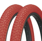 2 Pneus 20x1.95 Kenda K841 Freestyle - Vermelho
