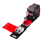 MOCHILA CICLISMO ELITE TRI BOX TRIATHLON MULTIFUNCIONAL - GRAFITE/VERMELHO