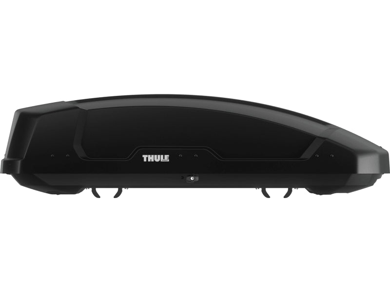 BAGAGEIRO MALEIRO DE TETO THULE FORCE XT M 400L 75Kg BAÚ RÍGIDO PRETO