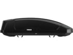 BAGAGEIRO MALEIRO DE TETO THULE FORCE XT M 400L 75Kg BAÚ RÍGIDO PRETO