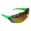 OCULOS DE CICLCISMO ESTRADA EKOI VERDE SHOWROOM MOSTRUARIO