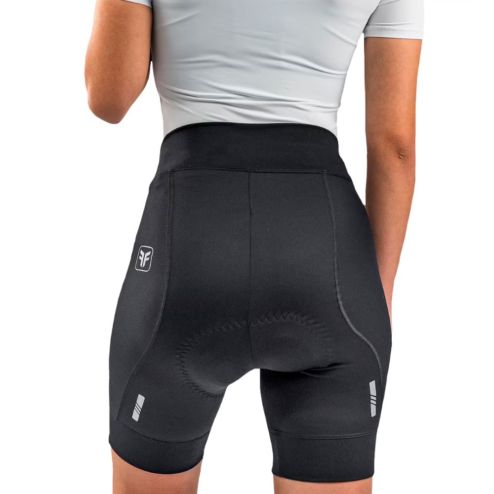 SHORT CICLISMO FREE FORCE FEMININO START - PRETO - 3G