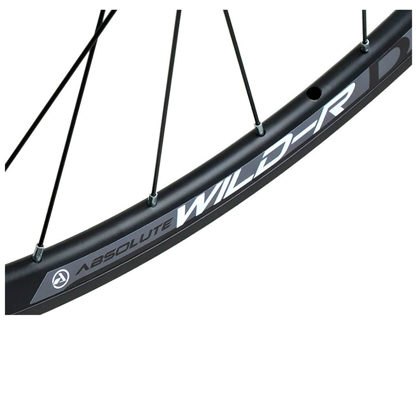 RODAS 700 ROAD ABSOLUTE WILD R DISC DIAN/TRAS P/CASSETE - PRETO