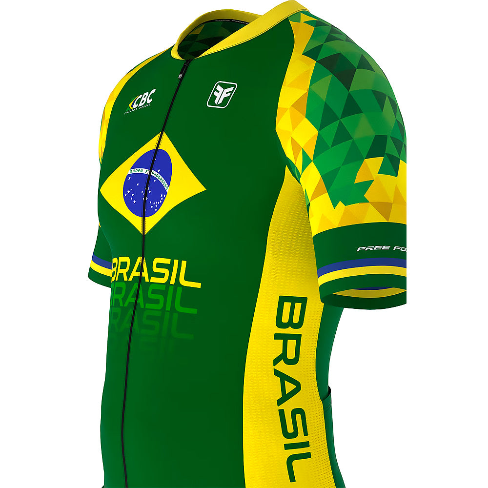 CAMISA CICLISMO FREE FORCE MASC. AERO BRASIL COLLECTION CBC