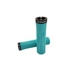 Manopla Elleven Mtb City 130mm Emborrachada C/ Trava Azul Agua