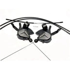 Alavanca 27v 3x9 Shimano M3100 Alivio (eslm31003pa) - Preto