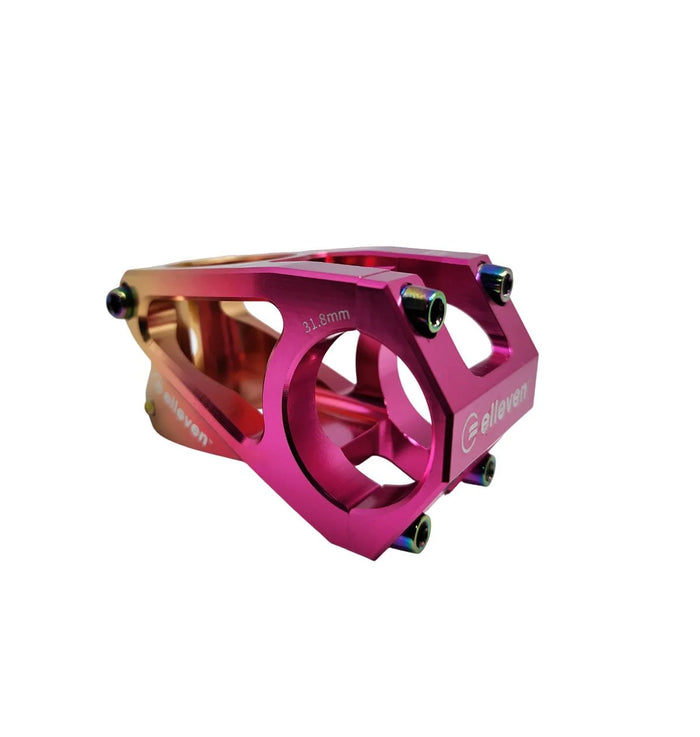 Mesa Ahead 31.8 Elleven Aluminio Cnc 45mm X 0º Bicolor Gradient - PINK/DOURADO