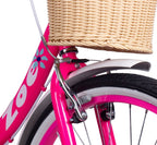 BICICLETA ARO 24 PRO-X ZOE RETRÔ ROSA NEON