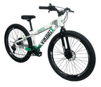 BICICLETA 26 VIKING-X DIRT TUFF X-25 - BRANCO/VERDE