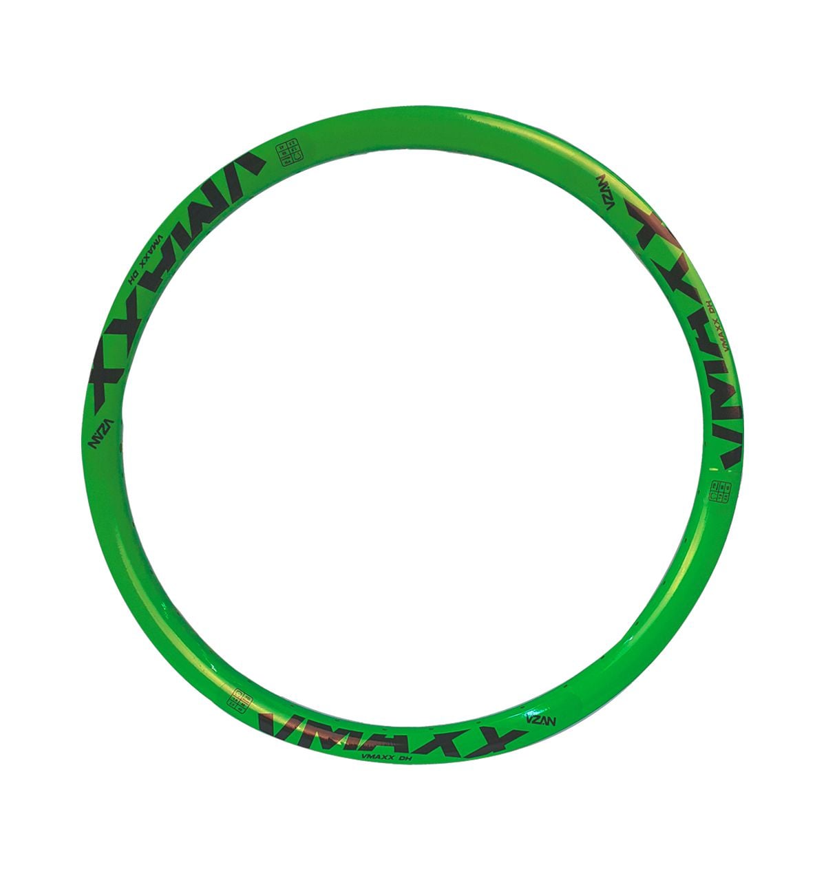 ARO 26  36 FUROS VMAXX DH DISCO SEM ILHOS VERDE NEON